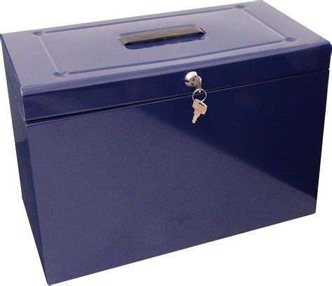 Cathedral Products A4+ (Foolscap) Steel File Box 